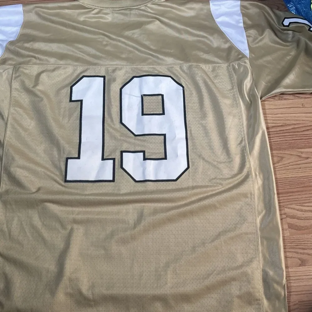 Vintage UCF Jersey Size Men’s XL Adidas Central Florida Knights Football Gold - Picture 9 of 9